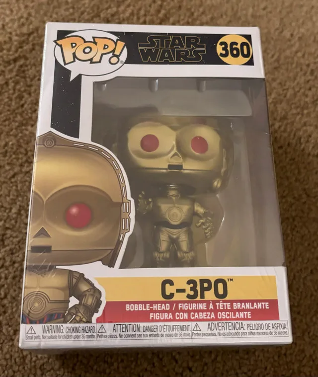 New - FunKo Pop! Star Wars - C-3PO (Red Eyes) thumbnail