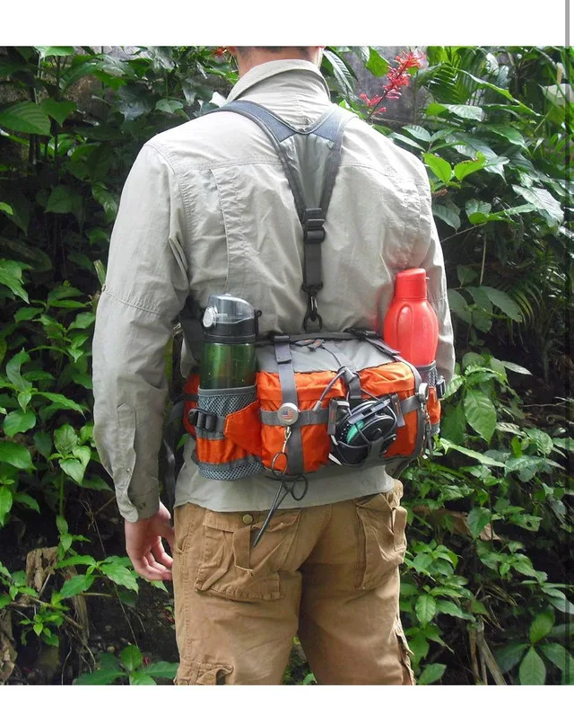 NEW - Outdoor Fanny Pack for Hiking, Camping, Fishing image indicator(6)