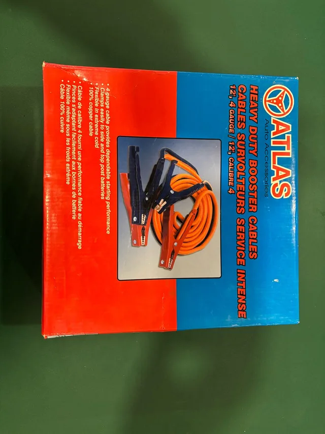 NEW - car/truck booster cables thumbnail