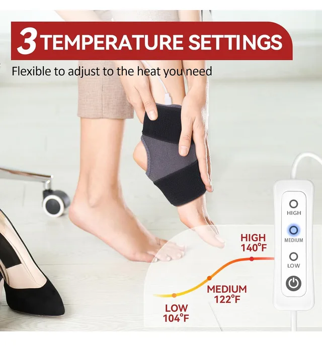 NEW - comfheat USB Heating Ankle Wrap image indicator(5)