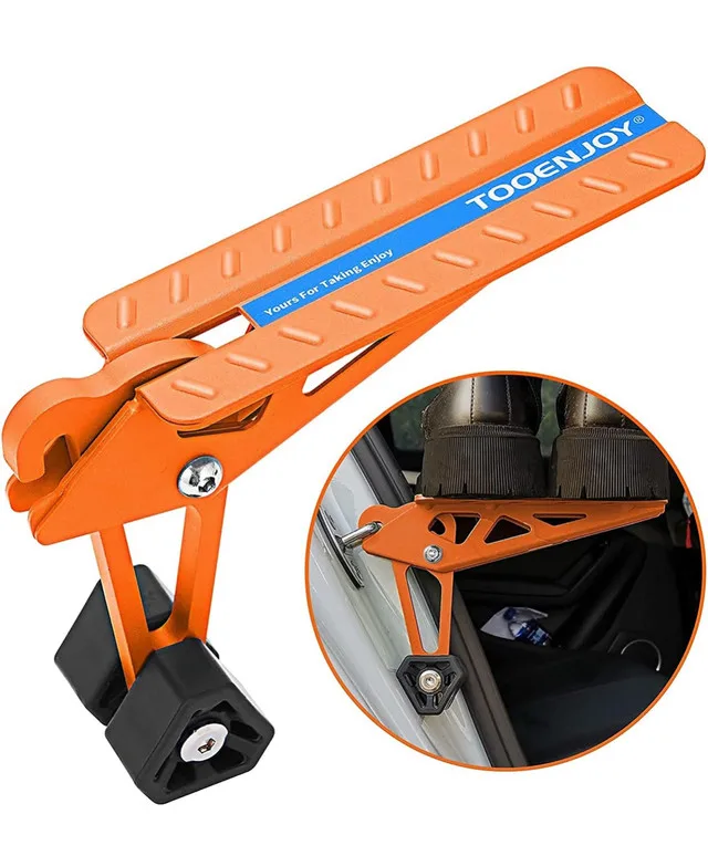 NEW - TOOENJOY Universal Fit Car Door Step (Orange) thumbnail