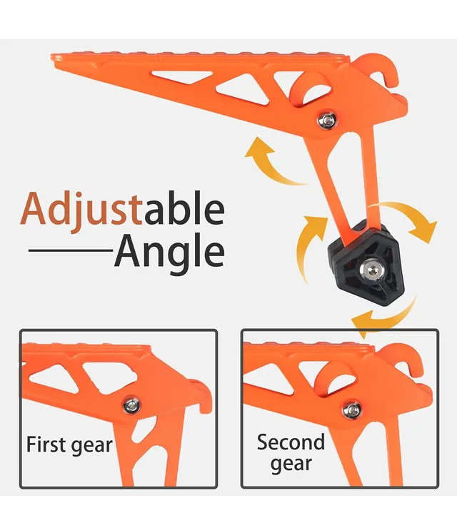 NEW - TOOENJOY Universal Fit Car Door Step (Orange) image indicator(3)