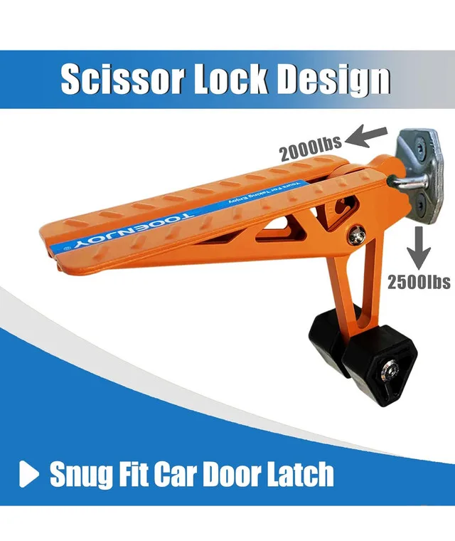 NEW - TOOENJOY Universal Fit Car Door Step (Orange) image indicator(6)