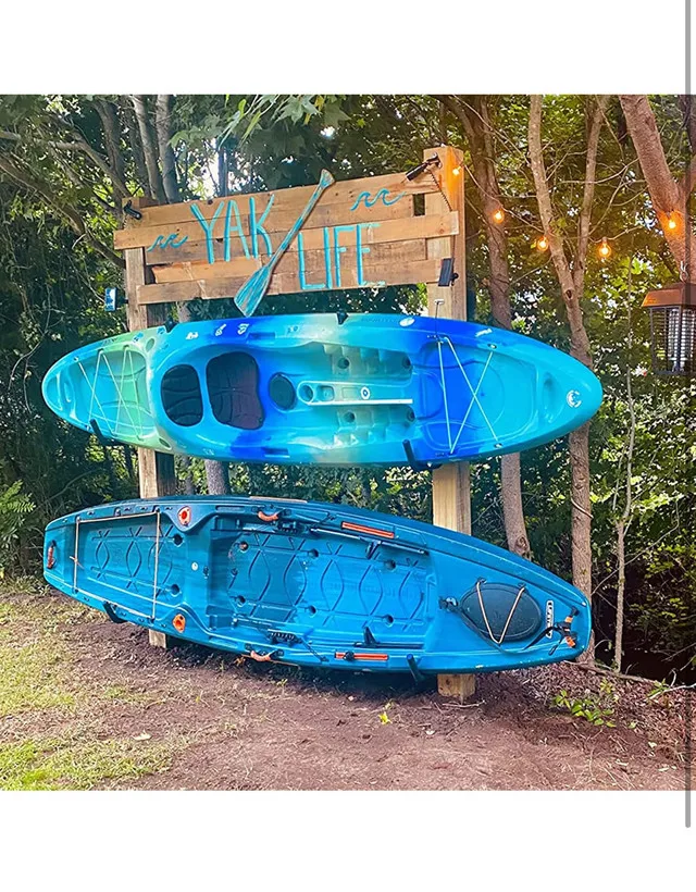 NEW - 15" Kayak Wall Mount Rack image indicator(7)