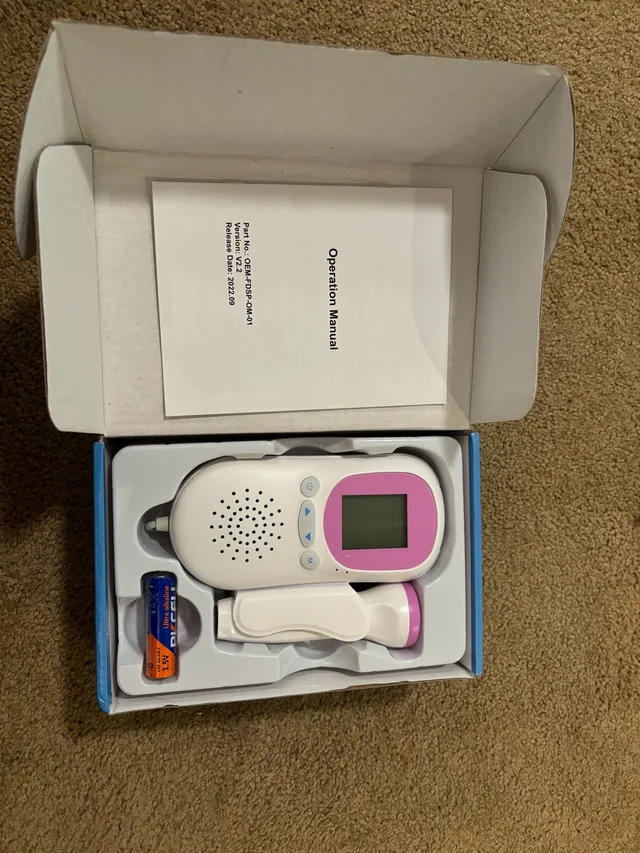 NEW - baby in womb ultrasound monitor thumbnail