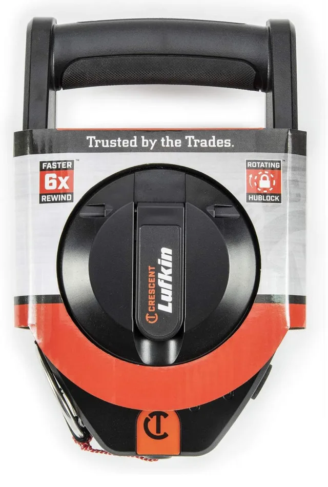 NEW - Crescent Lufkin 150' Construction Chalk Reel image indicator(6)