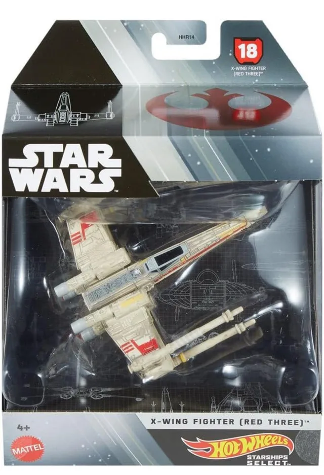 NEW - Hot Wheels Star Wars X-Wing Classic Red 5 thumbnail