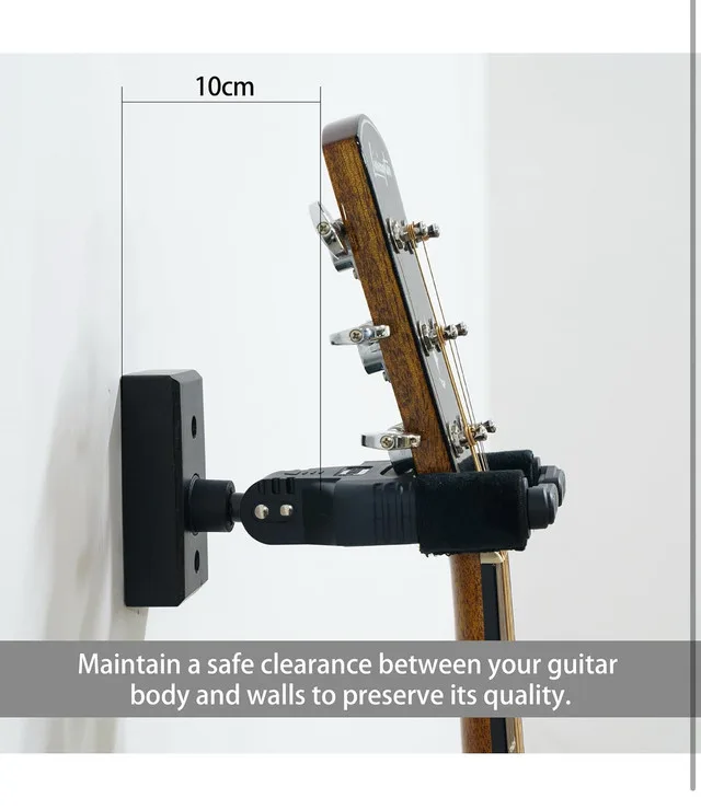 NEW - 3 pack Sondery Guitar Wall Mount Hanger image indicator(7)