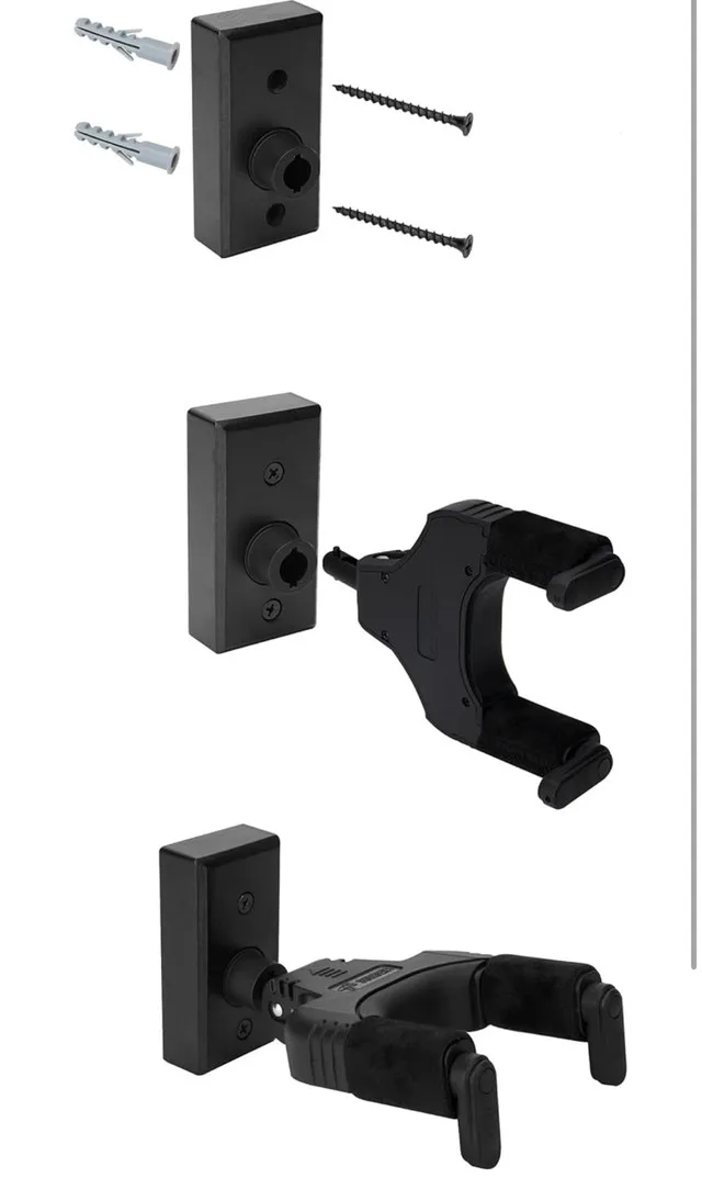 NEW - 3 pack Sondery Guitar Wall Mount Hanger image indicator(8)