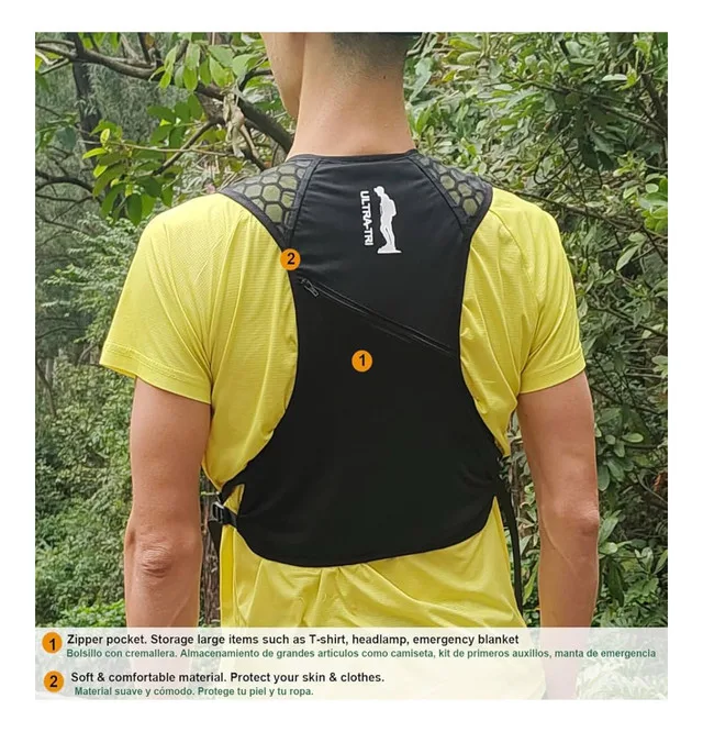 NEW - ULTRA-TRI 3L Lightweight Running Backpack image indicator(3)