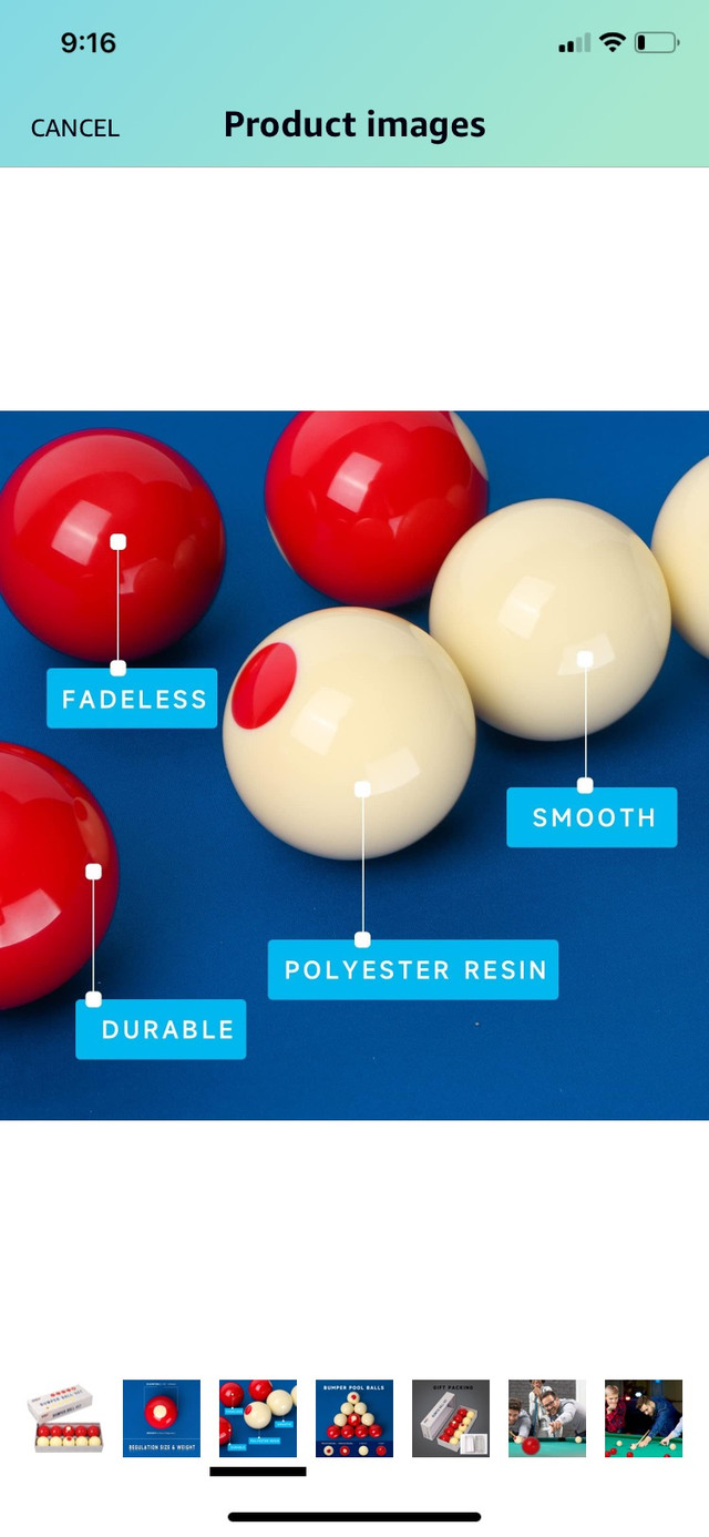 New - GSE Bumper Ball Set for Billard Game. - photo 4