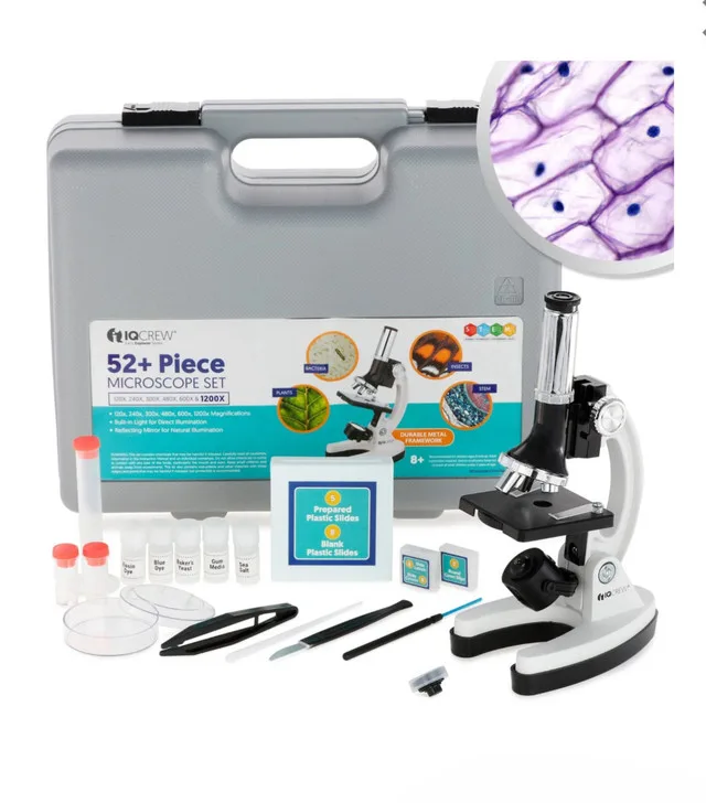 New - IQCREW 52-piece Microscope set thumbnail