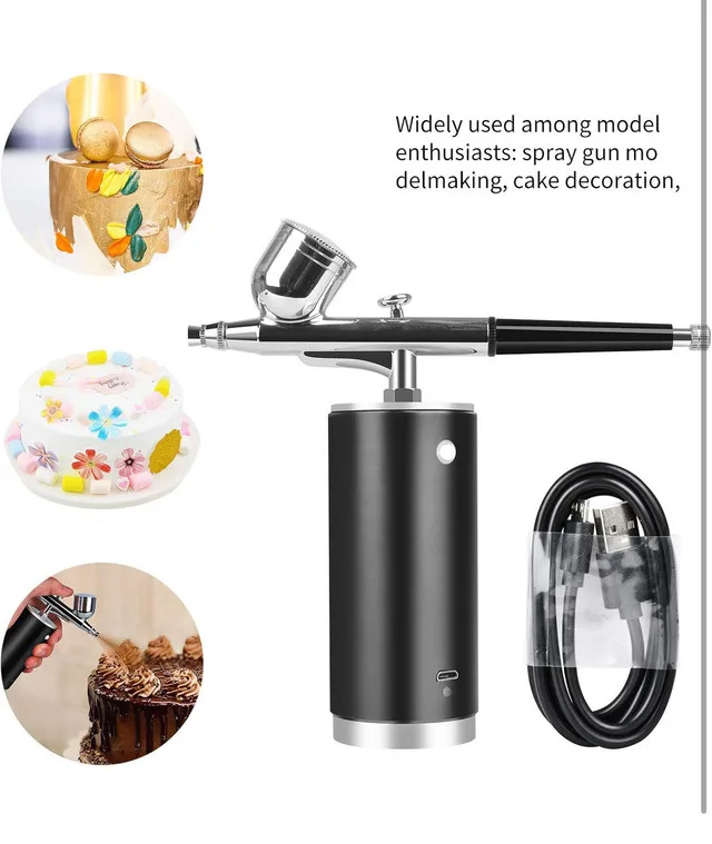 NEW - VionicTec cordless airbrush kit image indicator(3)