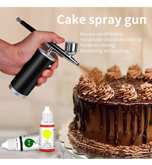 NEW - VionicTec cordless airbrush kit image indicator(4)