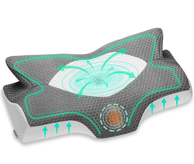 NEW - Elviros Memory Foam Pillow thumbnail