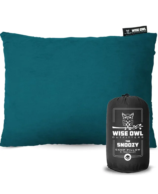 NEW - camping pillow by wise owl thumbnail