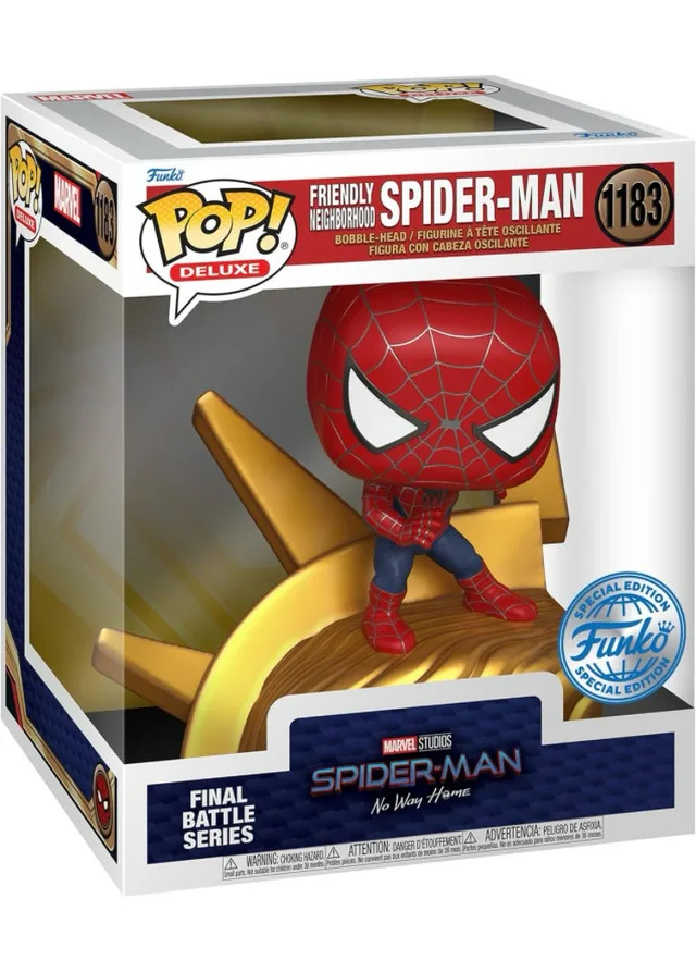 Funko Pop! Deluxe Spider-Man No Way Home thumbnail