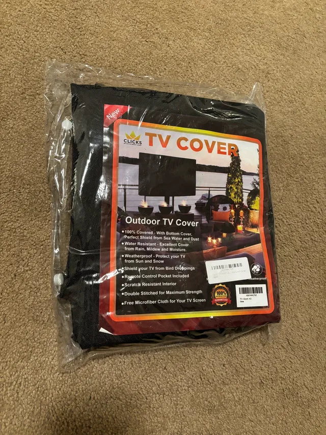 NEW - 42/43 inch Waterproof Outdoor TV cover thumbnail