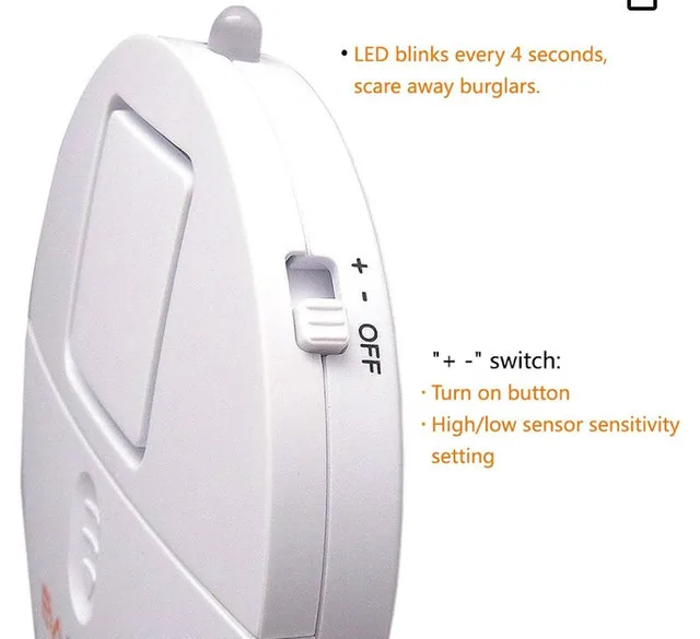 EVA LOGIK Window Alarm with Loud 120dB Alarm image indicator(5)