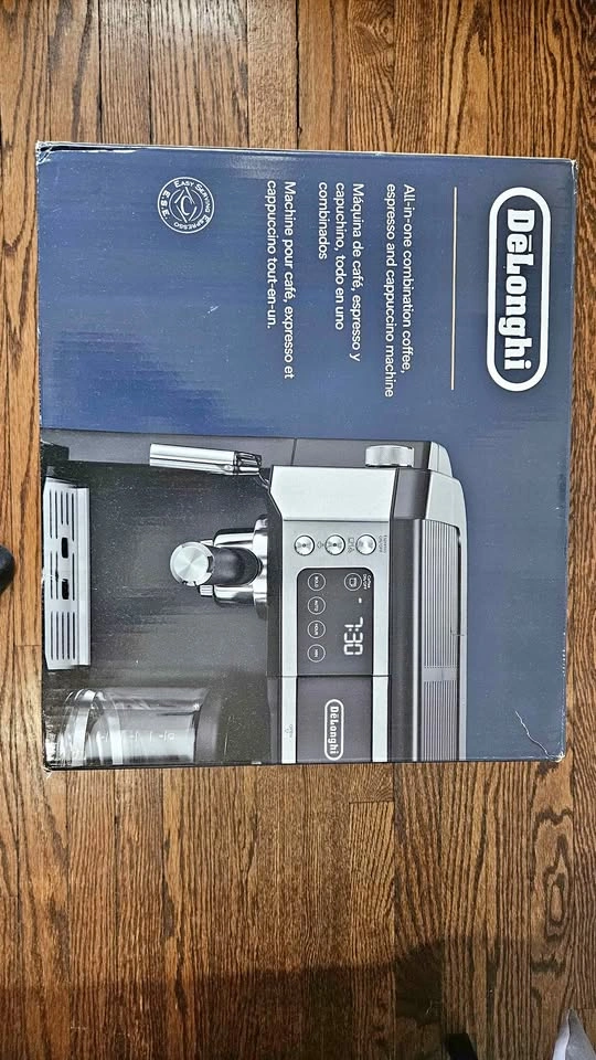 DeLonghi All-in-One Coffee & Espresso Machine COM530M