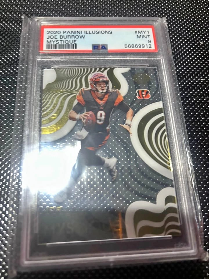 2020 Joe burrow PSA 9 mint