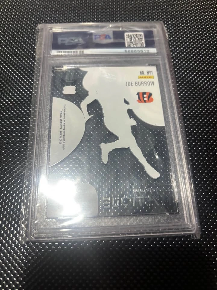 2020 Joe burrow PSA 9 mint - photo 2