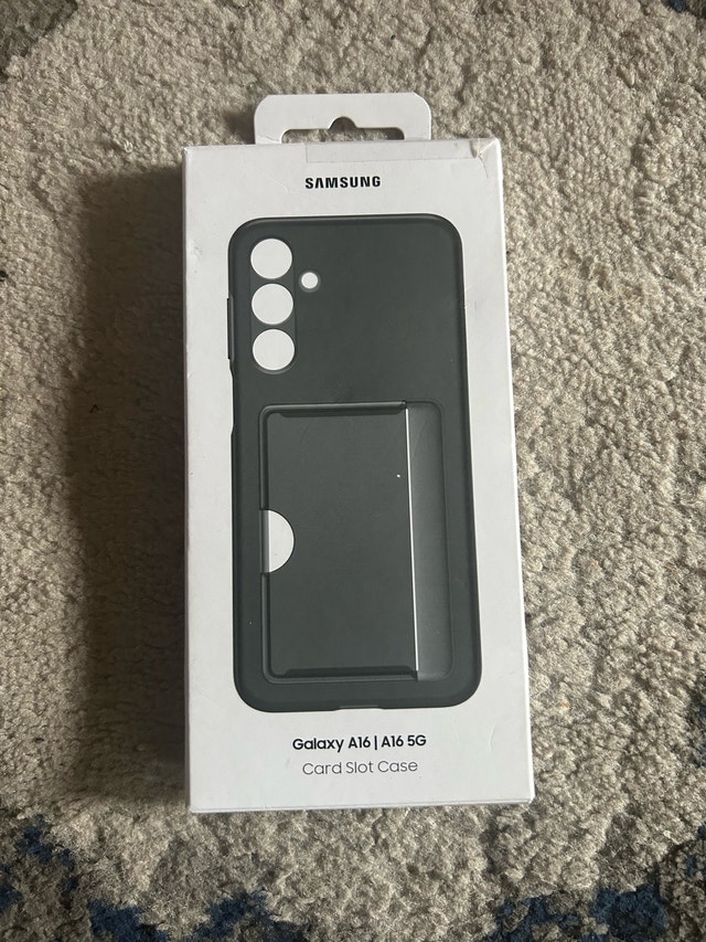 Brand New Genuine Samsung A16 Phone Card Slot Case