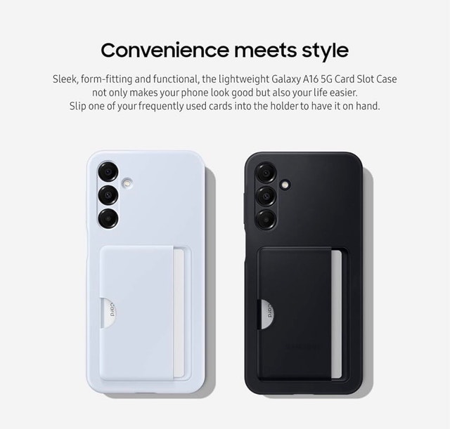 Brand New Genuine Samsung A16 Phone Card Slot Case - photo 3
