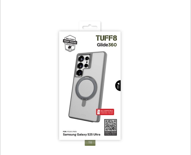Brand New Tuff8 Glide360 Case for Samsung Galaxy S25 Ultra