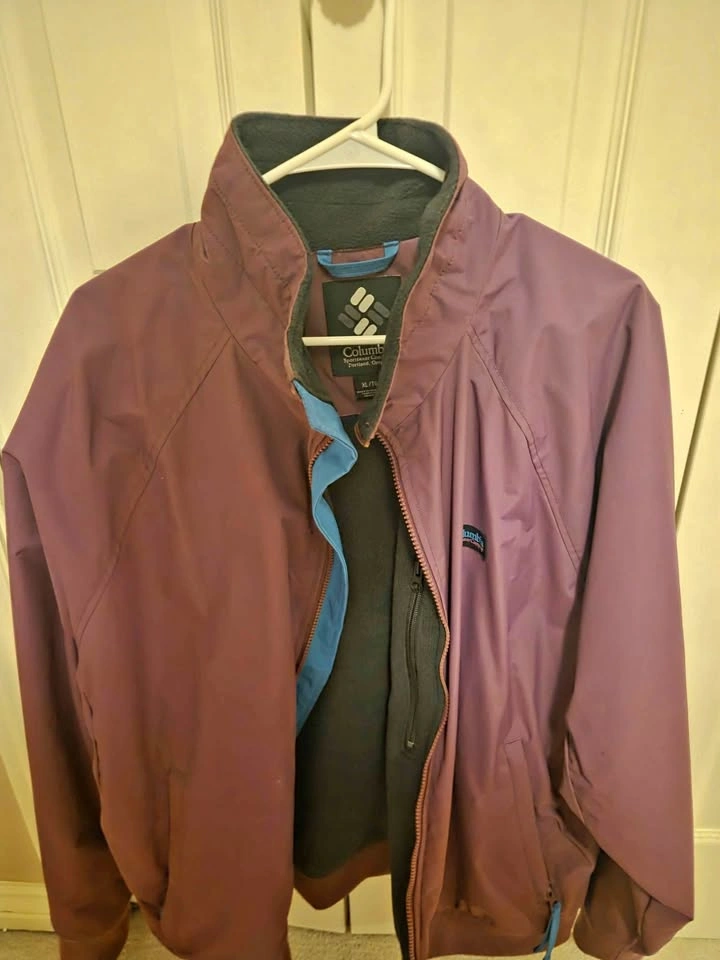 Purple Columbia Winter Jacket Size XL