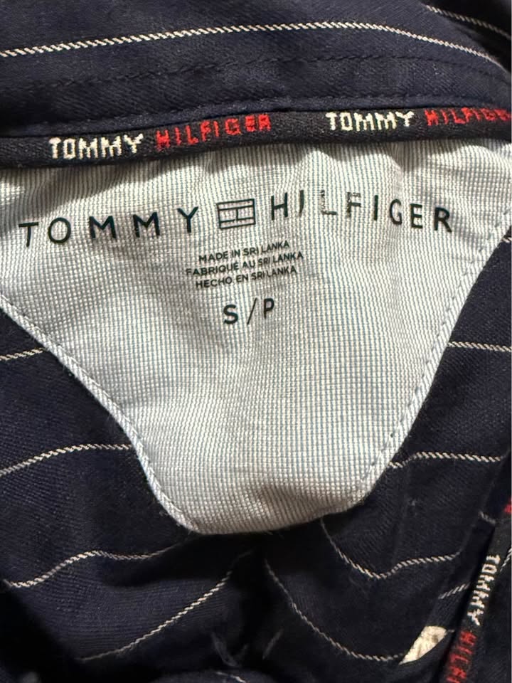Tommy Hilfiger Blue Long Sleeve Shirt Size S/P - photo 2