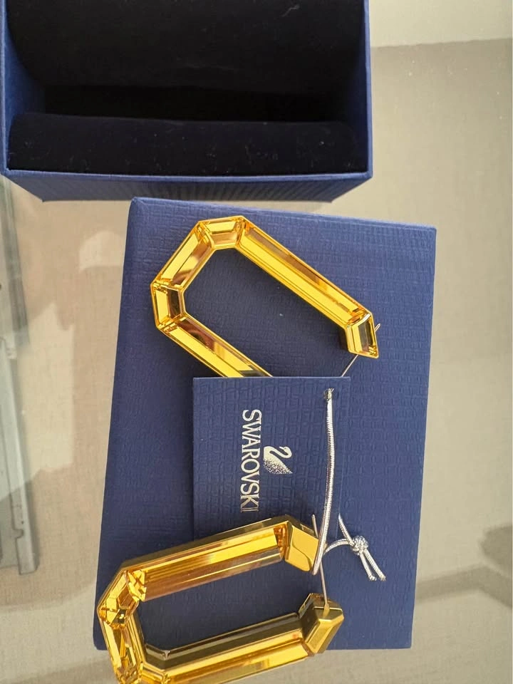 Swarovski Lucent Hoop Earrings - photo 2