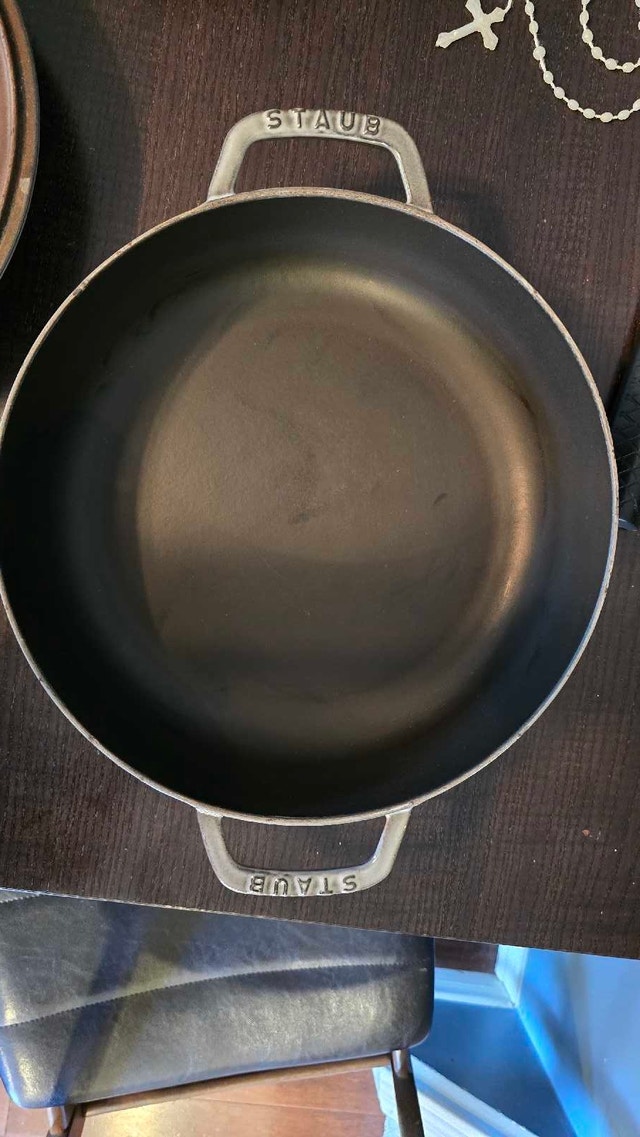 Staub Enameled Cast Iron Everything Pan - photo 2