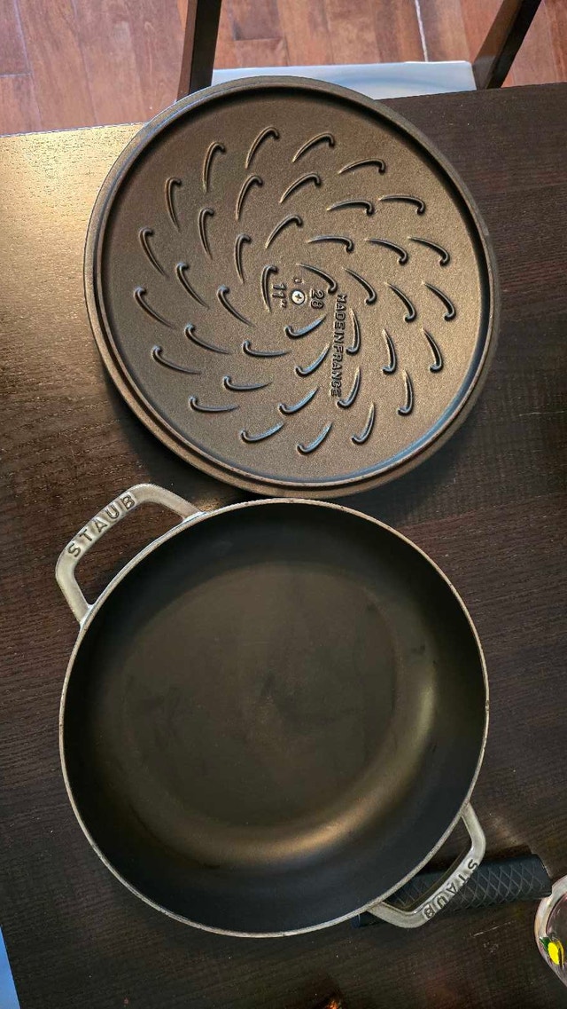 Staub Enameled Cast Iron Everything Pan - photo 5