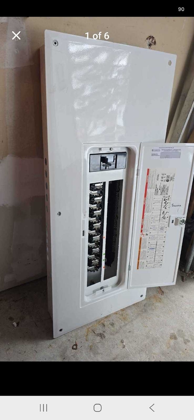 Square D Homeline 200 Amp Load Center 30/60 - photo 2