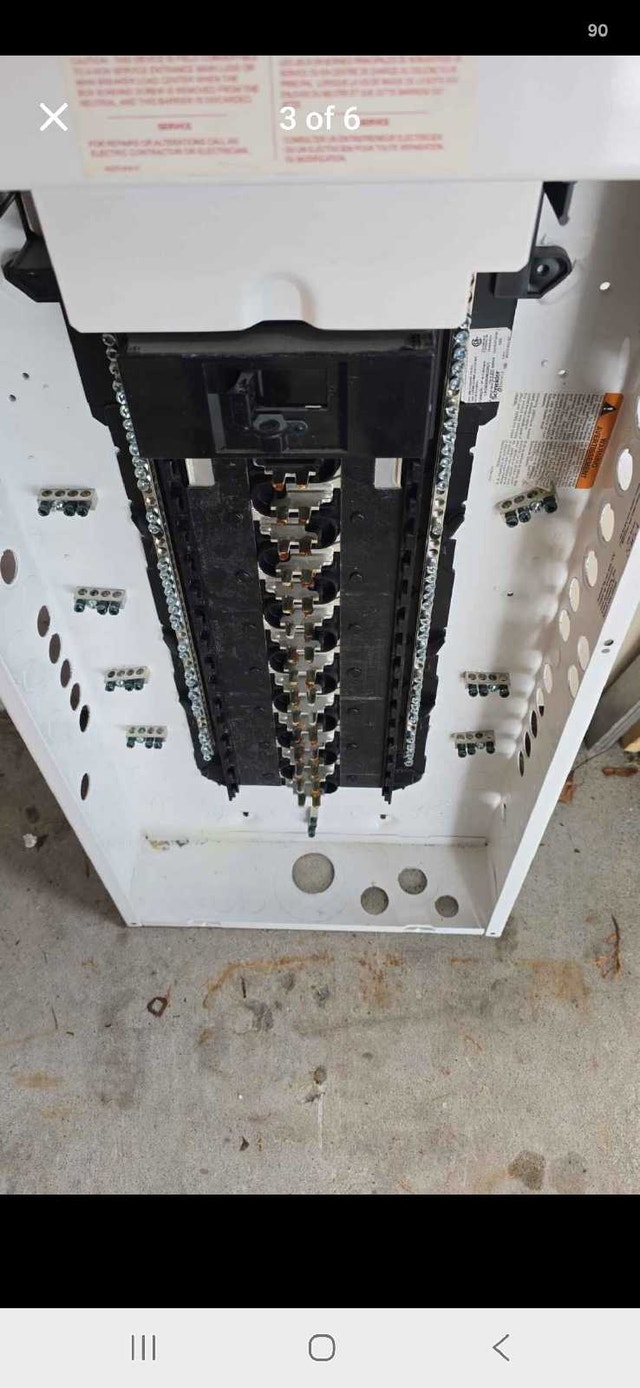 Square D Homeline 200 Amp Load Center 30/60 - photo 3