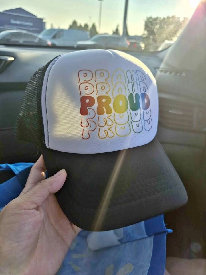 Brand New Proud Trucker Hat Baseball Cap