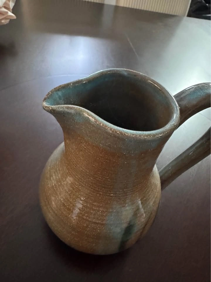 Handmade Ceramic Glazed Pitcher - photo 2