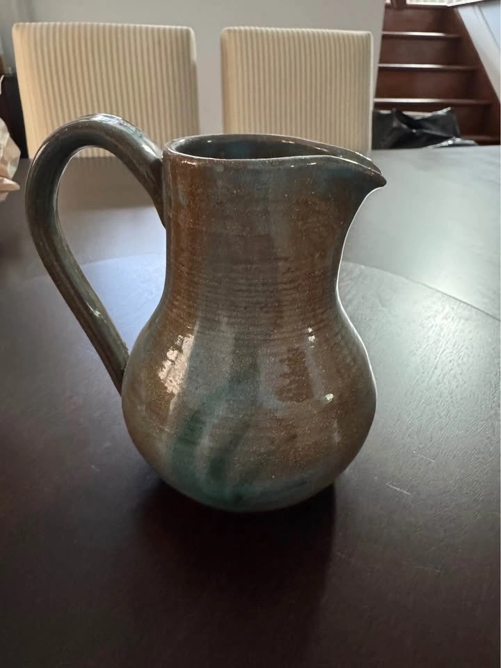 Handmade Ceramic Glazed Pitcher - photo 3
