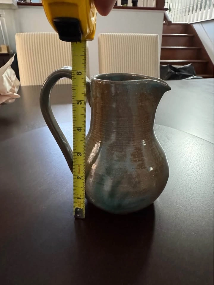 Handmade Ceramic Glazed Pitcher - photo 4