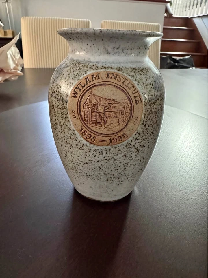 Wylam Institute 1896-1996 Commemorative Pottery Vase