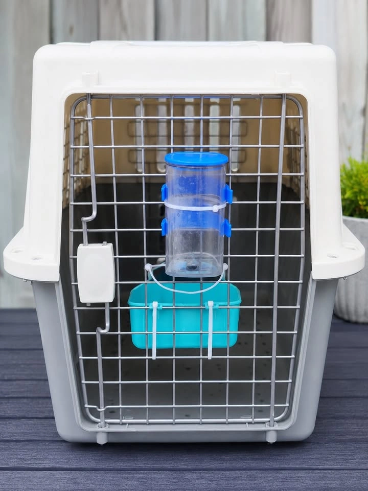 Pet Carrier Airline Approved Travel Crates Like New - photo 4