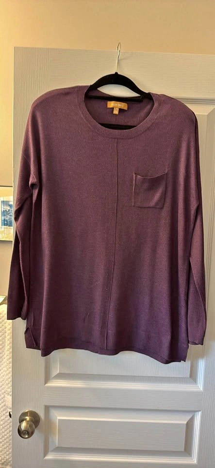 Ellen Tracy Purple Sweater