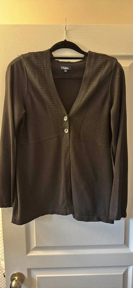 Reitmans Black Cardigan