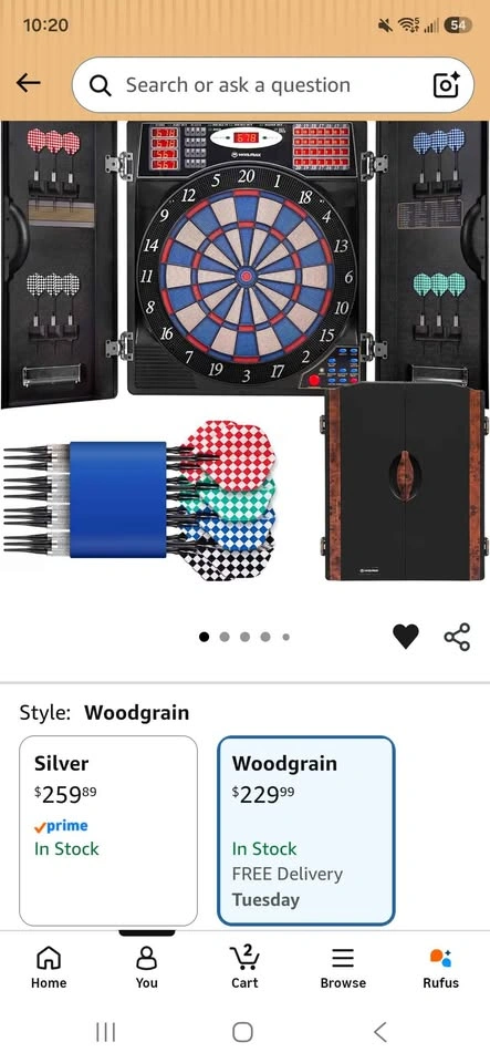 Electronic Dart Board - Damaged but works - photo 2