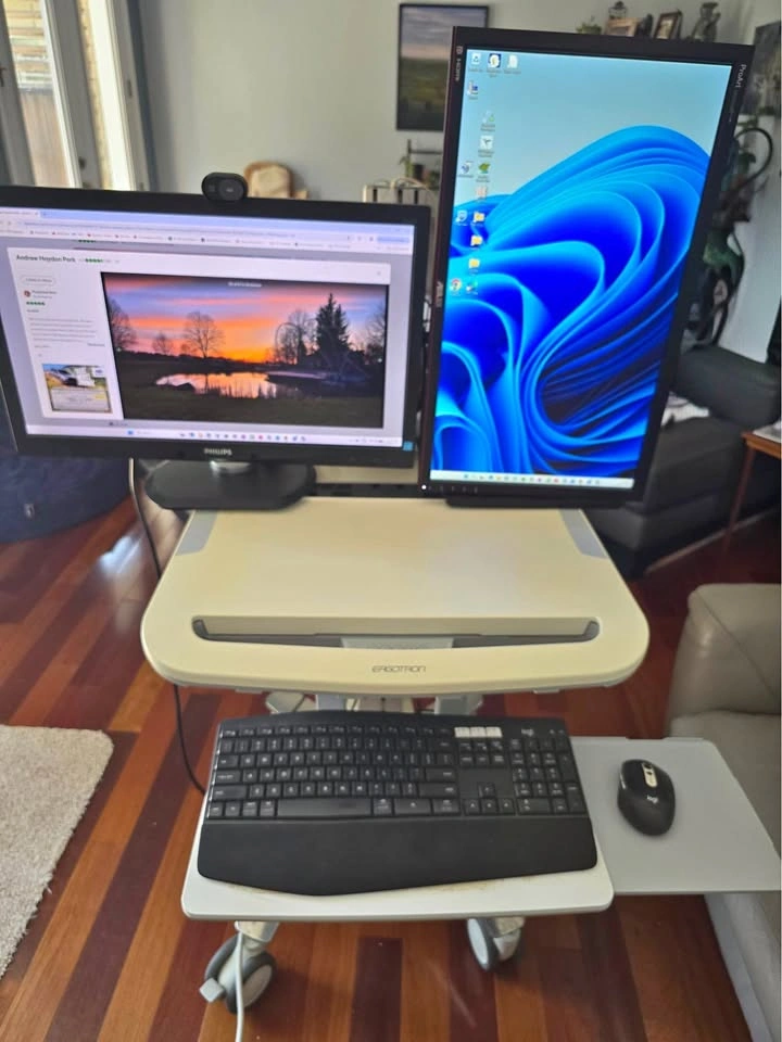 Ergotron StyleView Mobile Workstation Cart
