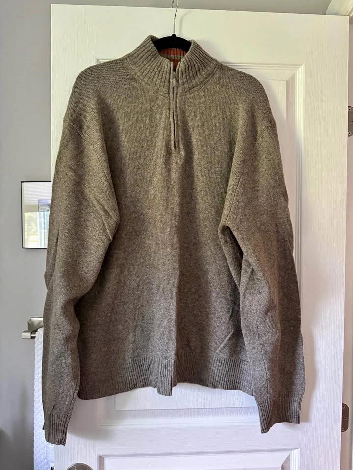 Mens Emanuel Emanuel Ungaro Quarter-Zip Sweater