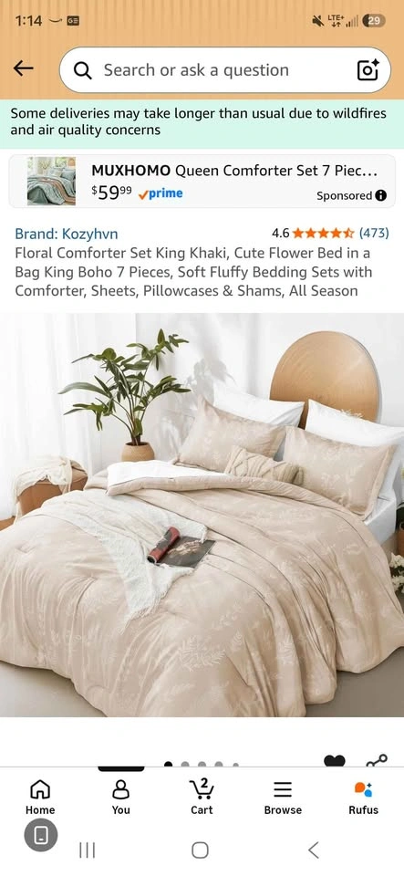 King Bedding Set - photo 2