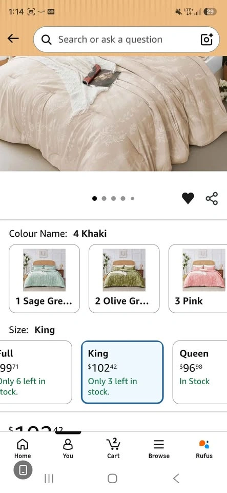 King Bedding Set - photo 3