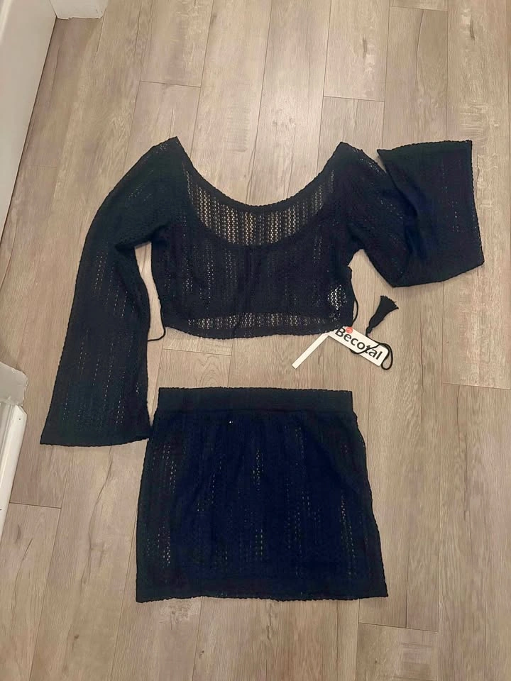 New- Crochet set 2 pc Small